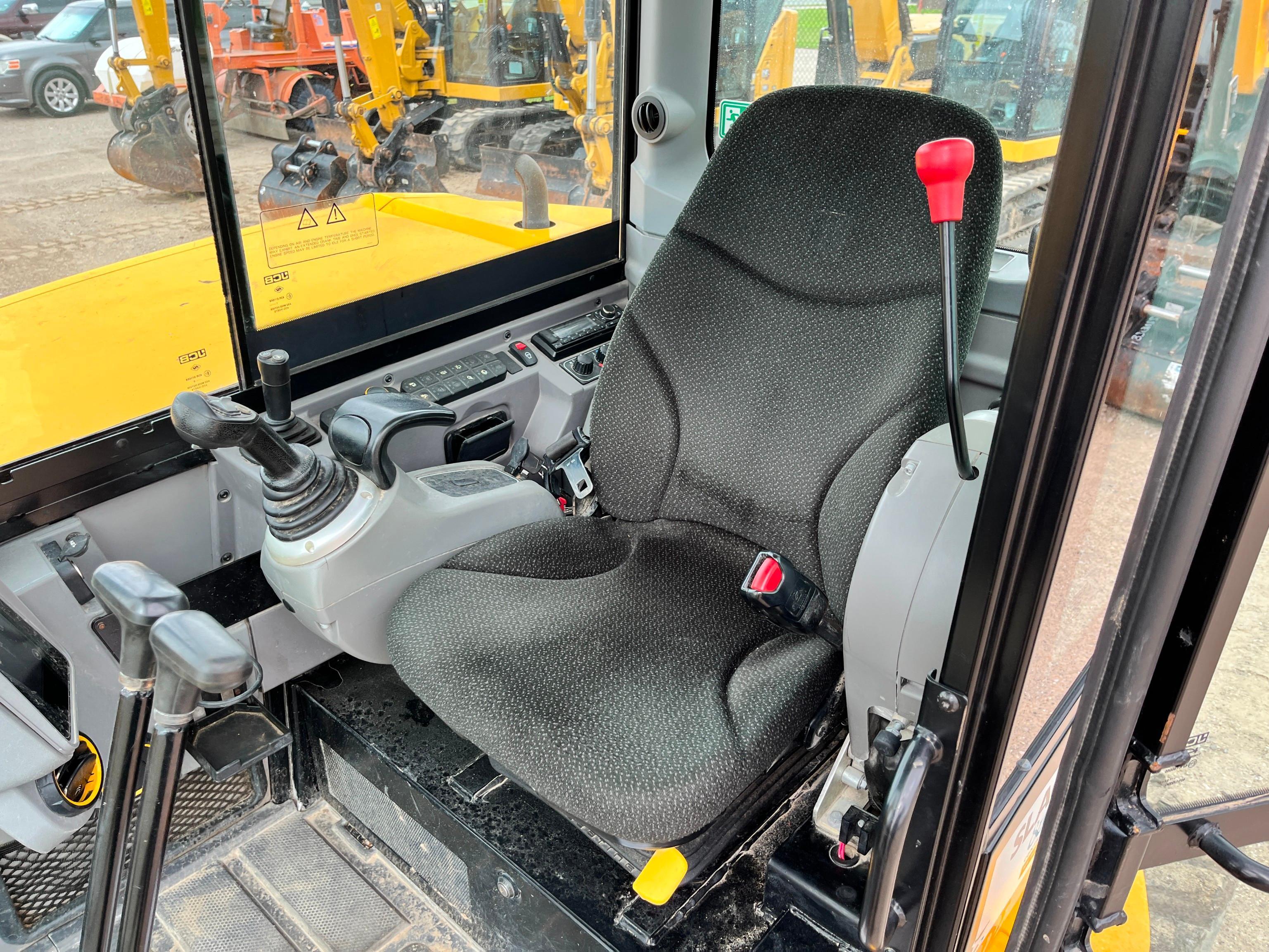 2022 JCB 85Z-2 HYDRAULIC EXCAVATOR SN:JCB8AEA3VM2736463 powered by Kohler diesel engine, equipped