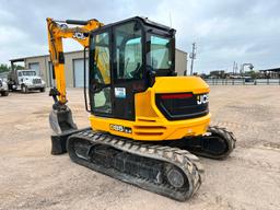 2022 JCB 85Z-2 HYDRAULIC EXCAVATOR SN:JCB8AEA3VM2736463 powered by Kohler diesel engine, equipped