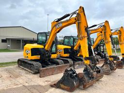 2022 JCB 85Z-2 HYDRAULIC EXCAVATOR SN:JCB8AEA3KM2736507 powered by Kohler diesel engine, equipped