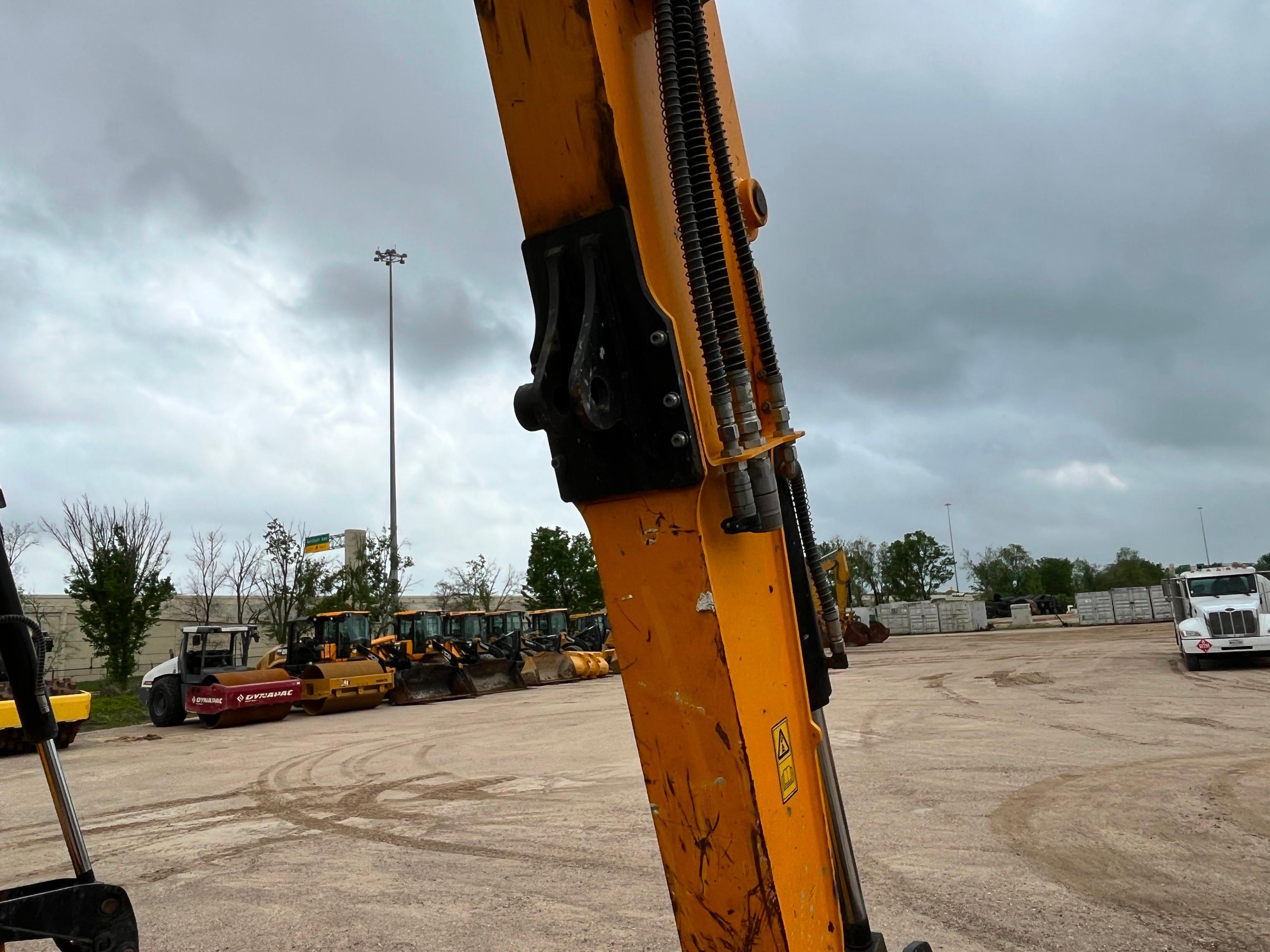 2022 JCB 85Z-2 HYDRAULIC EXCAVATOR SN:JCB8AEA3KM2736507 powered by Kohler diesel engine, equipped