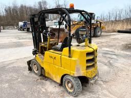 YALE G83P-040-SAS-86 FORKLIFT SN:196941 powered by gas engine, equipped with OROPS, 5,000lb