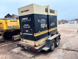 KOHLER 100KW GENERATOR powered by John Deere diesel engine, equipped with 100KW, Kohler automatic