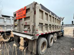 1998 PETERBILT 357 DUMP TRUCK VN:1NPALB0XXWN458069 powered by Cat 3406 diesel engine, equipped with