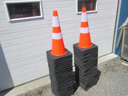 NEW SUPPORT EQUIPMENT NEW QTY (50) Unused traffic cones, LOCATED IN BAINSVILLE K0C1E0