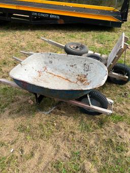 SUPPORT EQUIPMENT QTY (2) ASSORTED WHEEL BARROWS, LOCATED IN BAINSVILLE K0C1E0