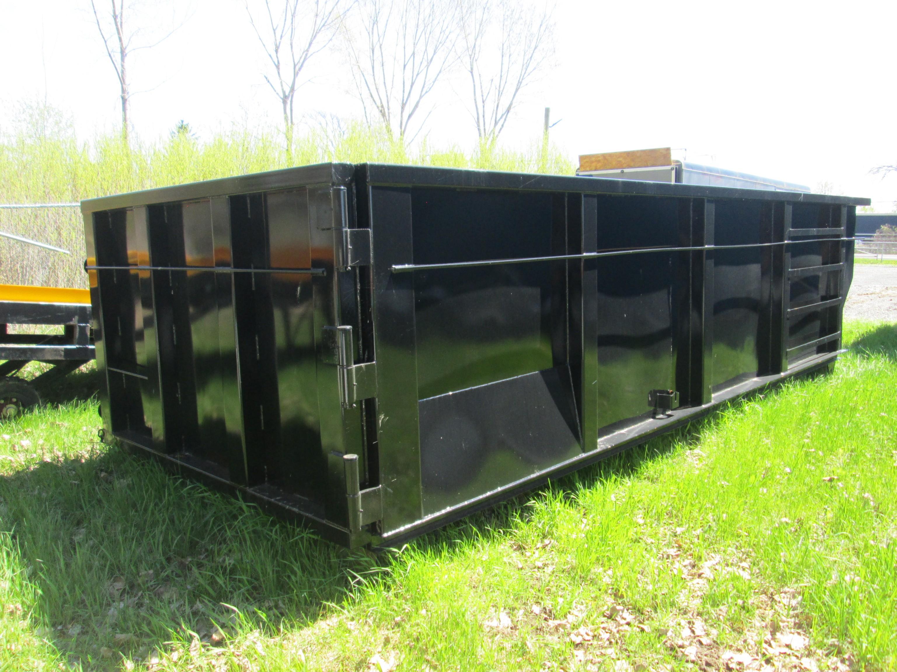 ROLLOFF CONTAINER NEW LANAU 20 yard roll off container buyer responsible for loading / acheteur