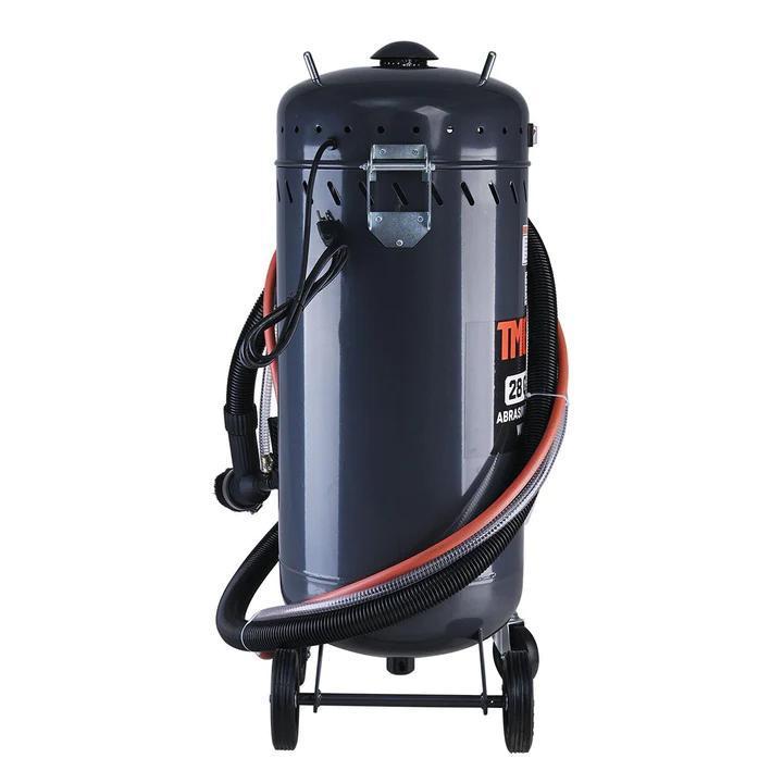 NEW SUPPORT EQUIPMENT NEW TMG Industrial 28 Gallon Abrasive Sandblaster w/Vacuum, 115 PSI, 22 CFM, 8