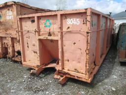 ROLLOFF CONTAINER 30' ROLL OFF CONTAINER buyer responsible for loading / acheteur responsible du