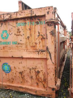 ROLLOFF CONTAINER 40' ROLL OFF CONTAINER buyer responsible for loading / acheteur responsible du