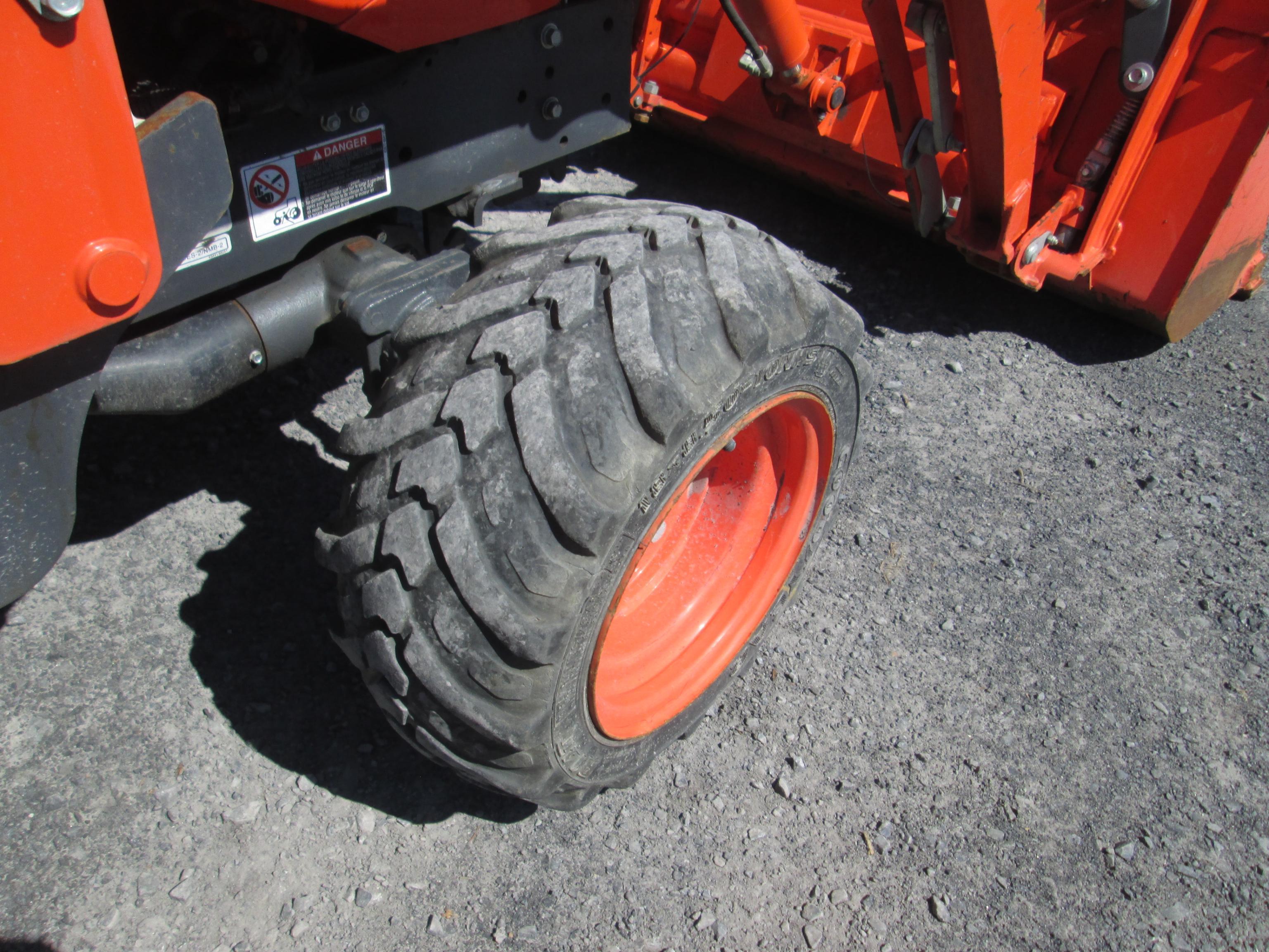 AGRICULTURAL TRACTOR 2021 KUBOTA BX23S 4WD TRACTOR SN 494341, powered by Kubota diesel engine,