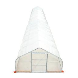 STORAGE BUILDING NEW TMG Industrial 12' x 60' Tunnel Greenhouse Grow Tent w/6 Mil Clear EVA Plastic