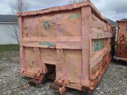 ROLLOFF CONTAINER 40' ROLL OFF CONTAINER buyer responsible for loading / acheteur responsible du