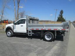 DUMP TRUCK NEW 2023 Ford F550 4x4 S/A dump Truck SN 1FDUF5HT4PEC82759, equipped with 6.7 diesel