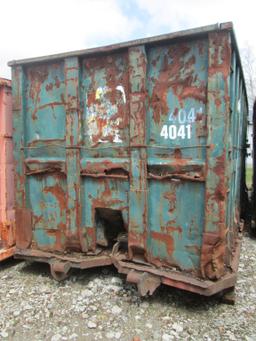 ROLLOFF CONTAINER 40' ROLL OFF CONTAINER buyer responsible for loading / acheteur responsible du