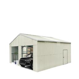 STORAGE BUILDING NEW TMG Industrial 25' x 25' Double Garage Metal Barn Shed with Side Entry Door,