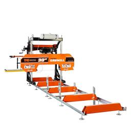 NEW SUPPORT EQUIPMENT NEW TMG Industrial 30" Portable Sawmill, 14 HP Kohler Engine, 28" Board Width,