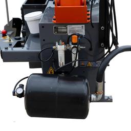 NEW SUPPORT EQUIPMENT NEW TMG Industrial Tilt-Back Semi-Automatic Tire Changer, Bead Blaster & Air