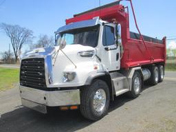 DUMP TRUCK 2014 Freightliner 114SD T/A T/A Dump truck SN 1FVHG3DV6EHFS2622 equipped with Detroit