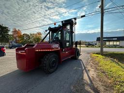 FORKLIFT Taylor TH350L FORKLIFT SN SBH33936 powered by Cummins diesel engine, equipped with cab,