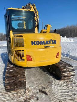 2017 Komatsu PC78USLC-10 HYDRAULIC EXCAVATOR SN GA03133 powered by Komatsu diesel engine, equipped