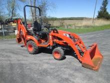AGRICULTURAL TRACTOR 2021 KUBOTA BX23S 4WD TRACTOR SN 494341, powered by Kubota diesel engine,