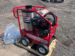 NEW EASY KLEEN MAGNUM GOLD PRESSURE WASHER powered by gas engine, equipped with 4000PSI, 12Volt,