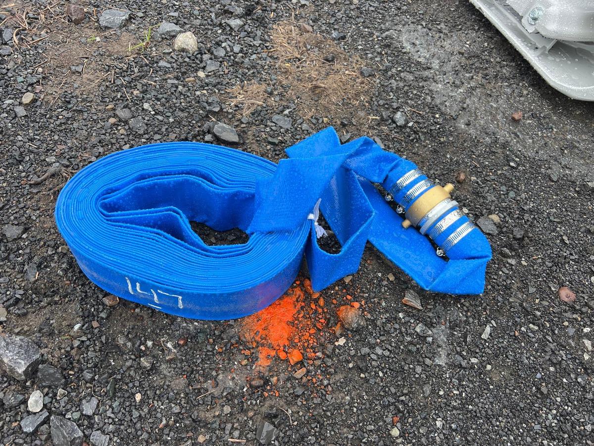 NEW 2IN. X 50FT. DISCHARGE WATER HOSE NEW SUPPORT EQUIPMENT