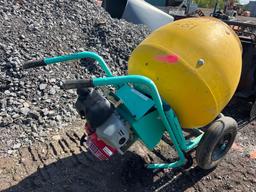 IMER CONCRETE MIXER SUPPORT EQUIPMENT powered by Honda gas engine.