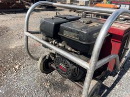 FALCON 9 HYDRAULIC POWER PACK SUPPORT EQUIPMENT powered by gas engine, with hydraulic jackhammer.