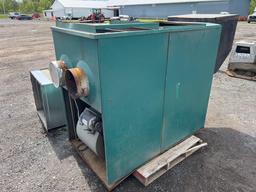 KEYSTONE KEYSTOKER COAL STOVE FURNACE SUPPORT EQUIPMENT recent feeder, custom feed hopper, well