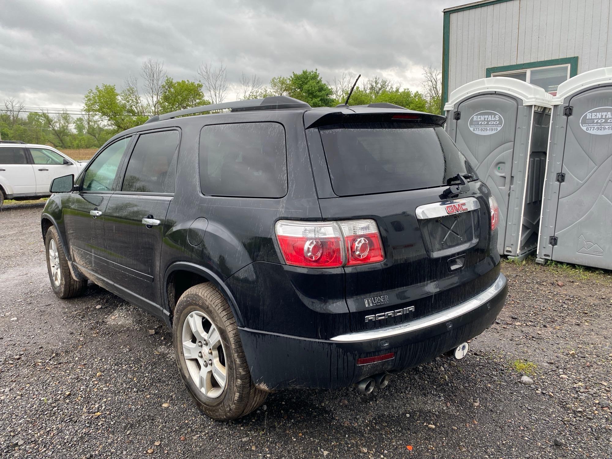 2010 GMC ACADIA SPORT UTILITY VEHICLE VN:1GKLRLED9AJ122260 powered by 3.6L gas engine, equipped with