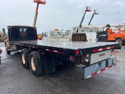 2008 STERLING ACTERRA FLATBED TRUCK VN:2FZHCHBS98AZ68303 powered by Cummins diesel engine, 300hp,