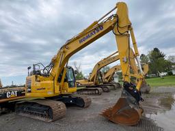 2023 KOMATSU PC238USLC HYDRAULIC EXCAVATOR SN-09891 powered by Komatsu diesel engine, equipped with