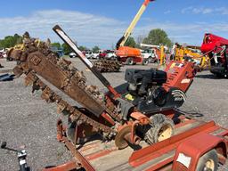 DITCH WITCH 1330 TRENCHER VN:10SB071A0417Y0070 powered by Honda gas engine, equipped with 2ft.