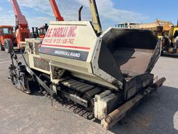 INGERSOLL RAND 575T ASPHALT PAVER SN:136092 powered by Kubota diesel engine, equipped with propane