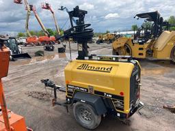 2019 ALLMAND NIGHT LITE PRO LIGHT PLANT SN:2141 powered by diesel engine, equipped with 4-1,000 watt