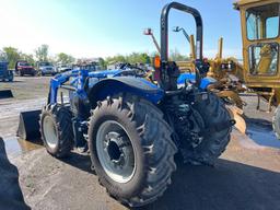 2022 NEW HOLLAND WORKMASTER 105 TRACTOR LOADER SN;NH1593624... 4x4, powered by diesel engine, equipp