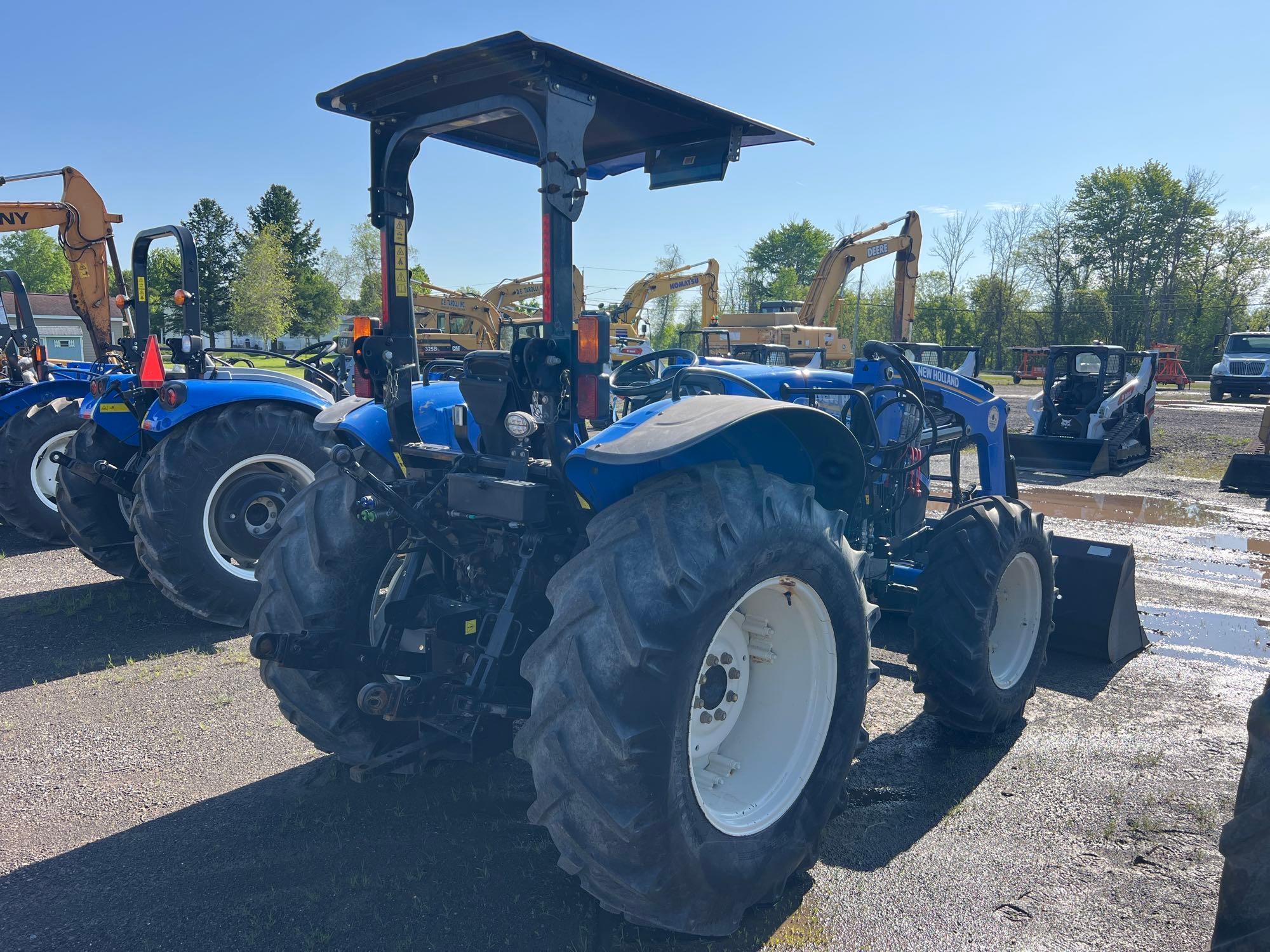 2020 NEW HOLLAND WORKMASTER 95 TRACTOR LOADER SN:NH1491473 4x4, powered by diesel engine, equipped