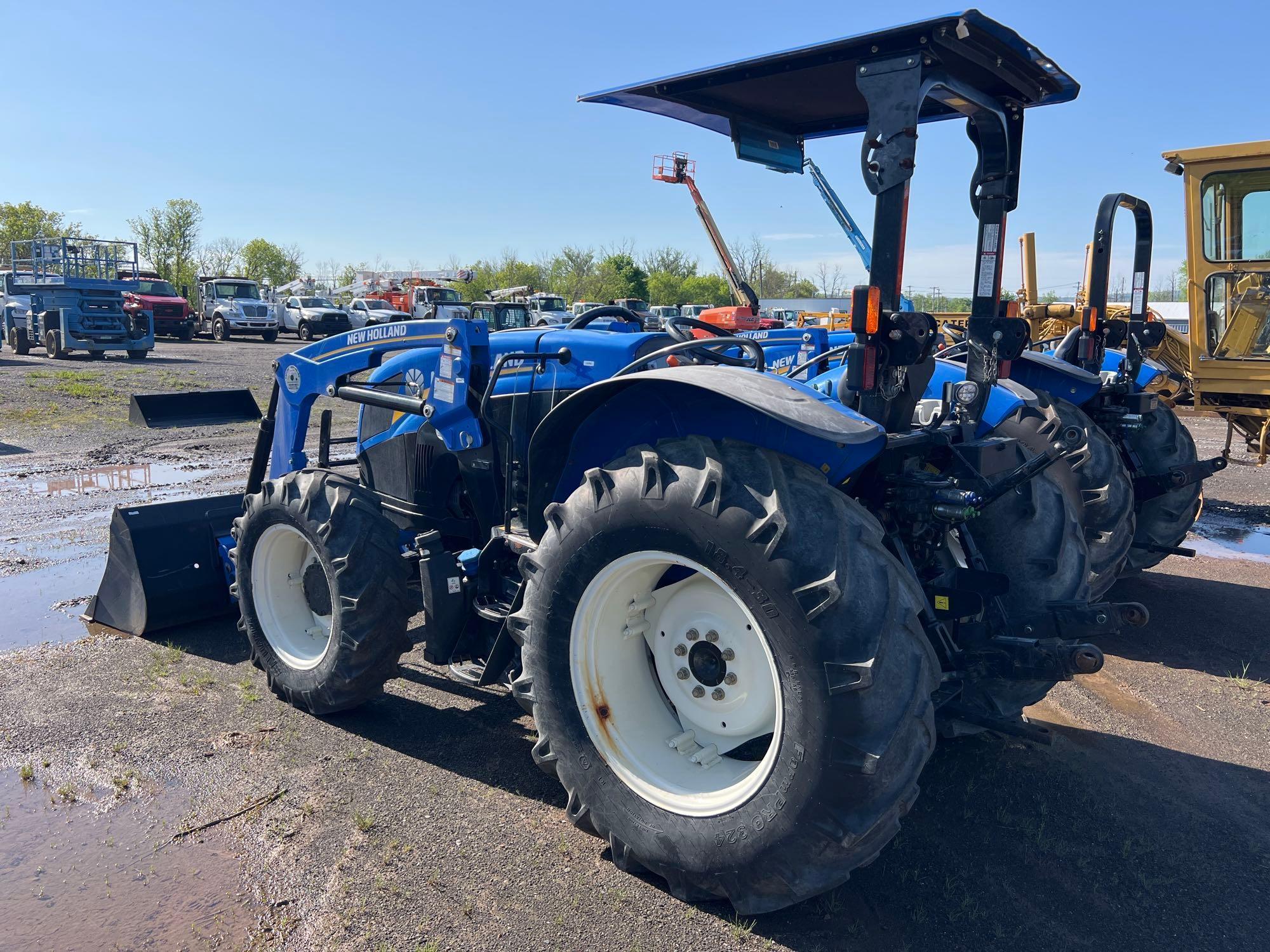 2020 NEW HOLLAND WORKMASTER 95 TRACTOR LOADER SN:NH1491473 4x4, powered by diesel engine, equipped