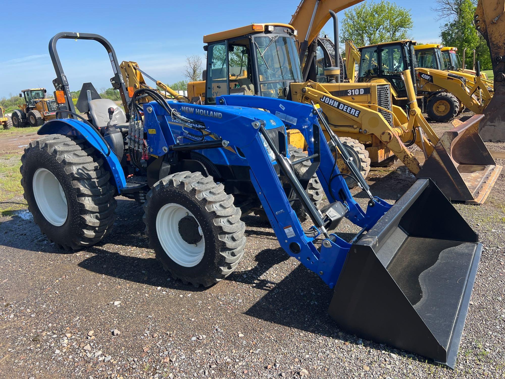 NEW NEW HOLLAND WORKMASTER 50 TRACTOR LOADER SN; NH5611773 4x4, powered by diesel engine, equipped