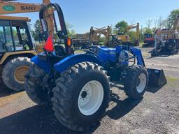 NEW NEW HOLLAND WORKMASTER 50 TRACTOR LOADER SN; NH5611773 4x4, powered by diesel engine, equipped
