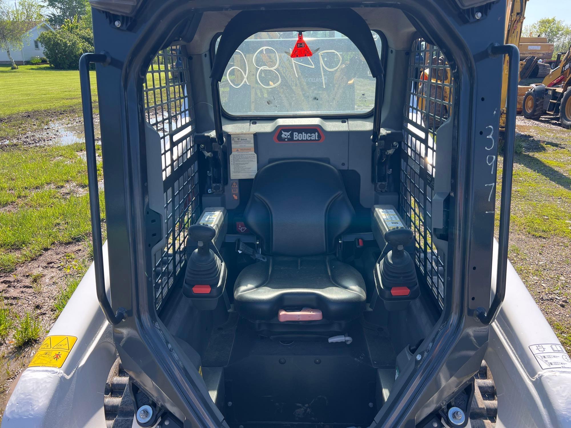 2023 BOBCAT T64 RUBBER TRACKED SKID STEER SN-19486...... powered by diesel engine, equipped with