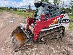 2018 TAKEUCHI TL6CR RUBBER TRACKED SKID STEER SN:406000196 powered by diesel engine, equipped with