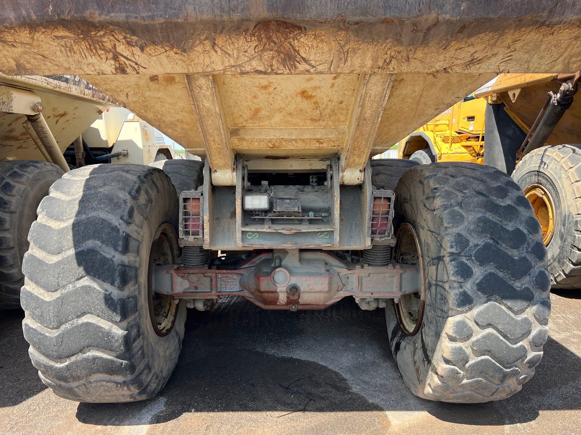 TEREX TA30 ARTICULATED HAUL TRUCK SN:A8941087 6x6, powered by diesel engine, equipped with Cab,