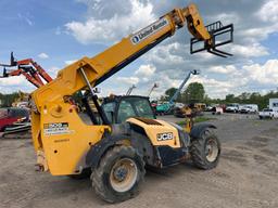 2016 JCB 509-42S TELESCOPIC FORKLIFT SN:2438136 4x4, powered by diesel engine, equipped with EROPS,