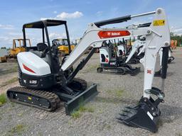 2023 BOBCAT E35I HYDRAULIC EXCAVATOR SN-915137 powered by diesel engine, equipped with OROPS, front