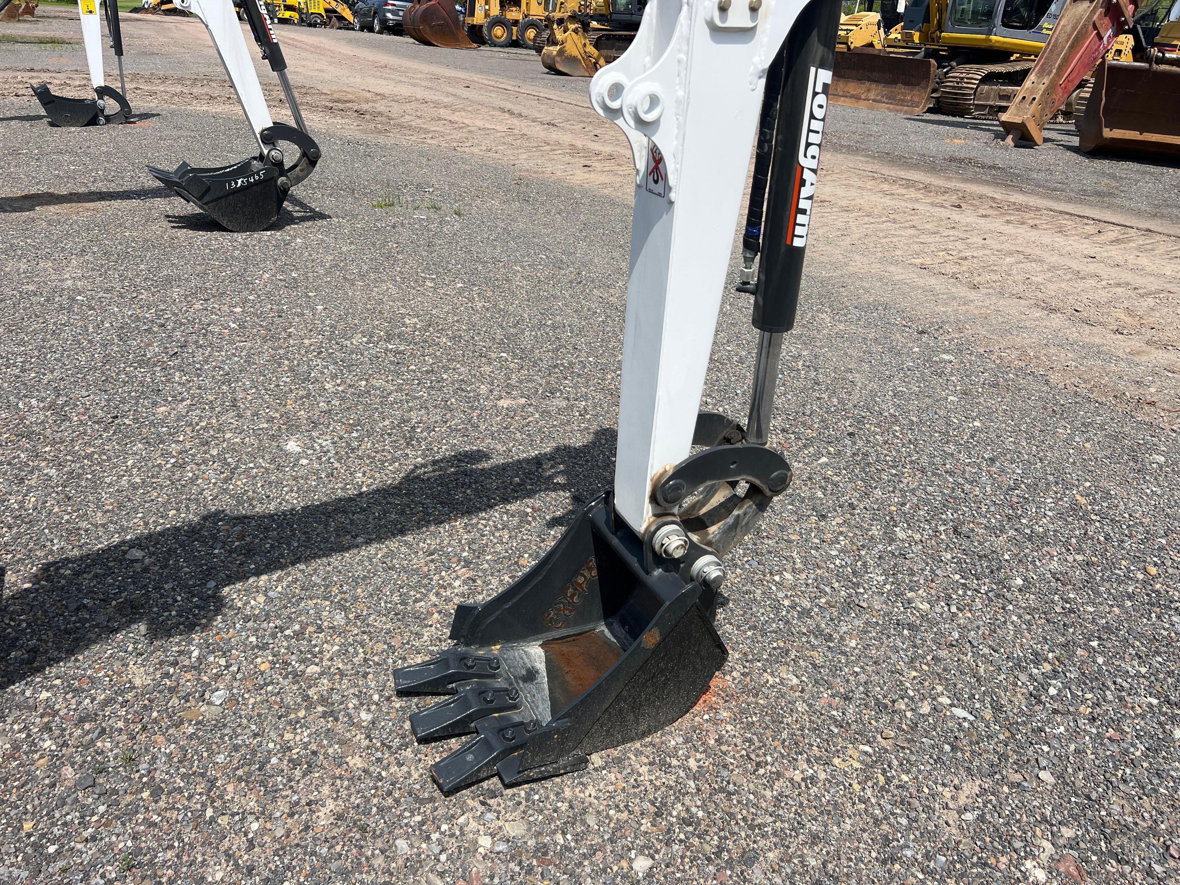 2023 BOBCAT E20 HYDRAULIC EXCAVATOR SN-11444 powered by diesel engine, equipped with OROPS, front