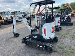 2023 BOBCAT E20 HYDRAULIC EXCAVATOR...SN-11607 powered by diesel engine, equipped with OROPS, front