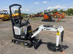 2023 BOBCAT E10 HYDRAULIC EXCAVATOR SN-14702 powered by diesel engine, equipped with OROPS, front