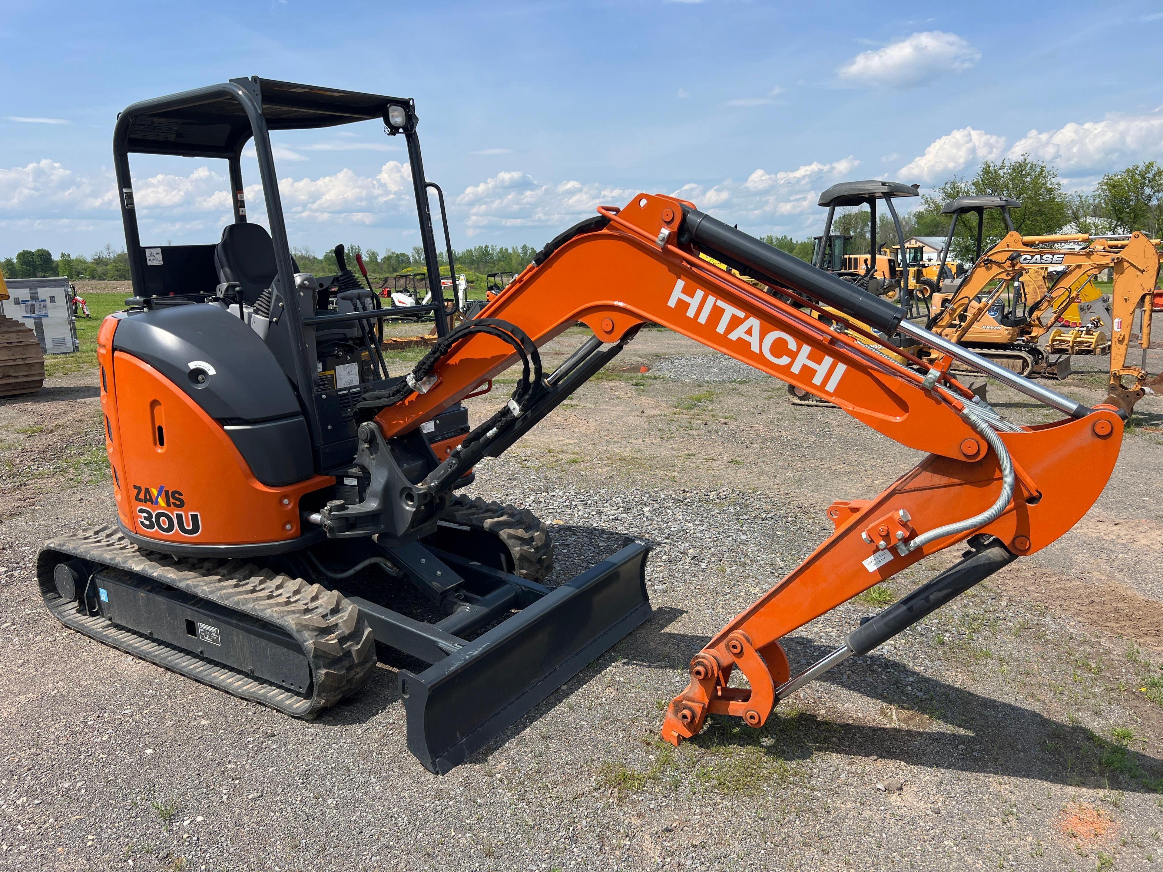 NEW UNUSED 2023 HITACHI ZX30U-5N...HYDRAULIC EXCAVATOR... SN-269701 powered by Yanmar diesel engine,